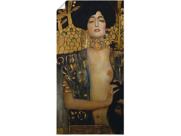 Poster ARTLAND Judith I., 1901 , gelb (farbe bild(er): gelb), B:20cm H:40cm, Bilder, Poster, ohne Rahmen