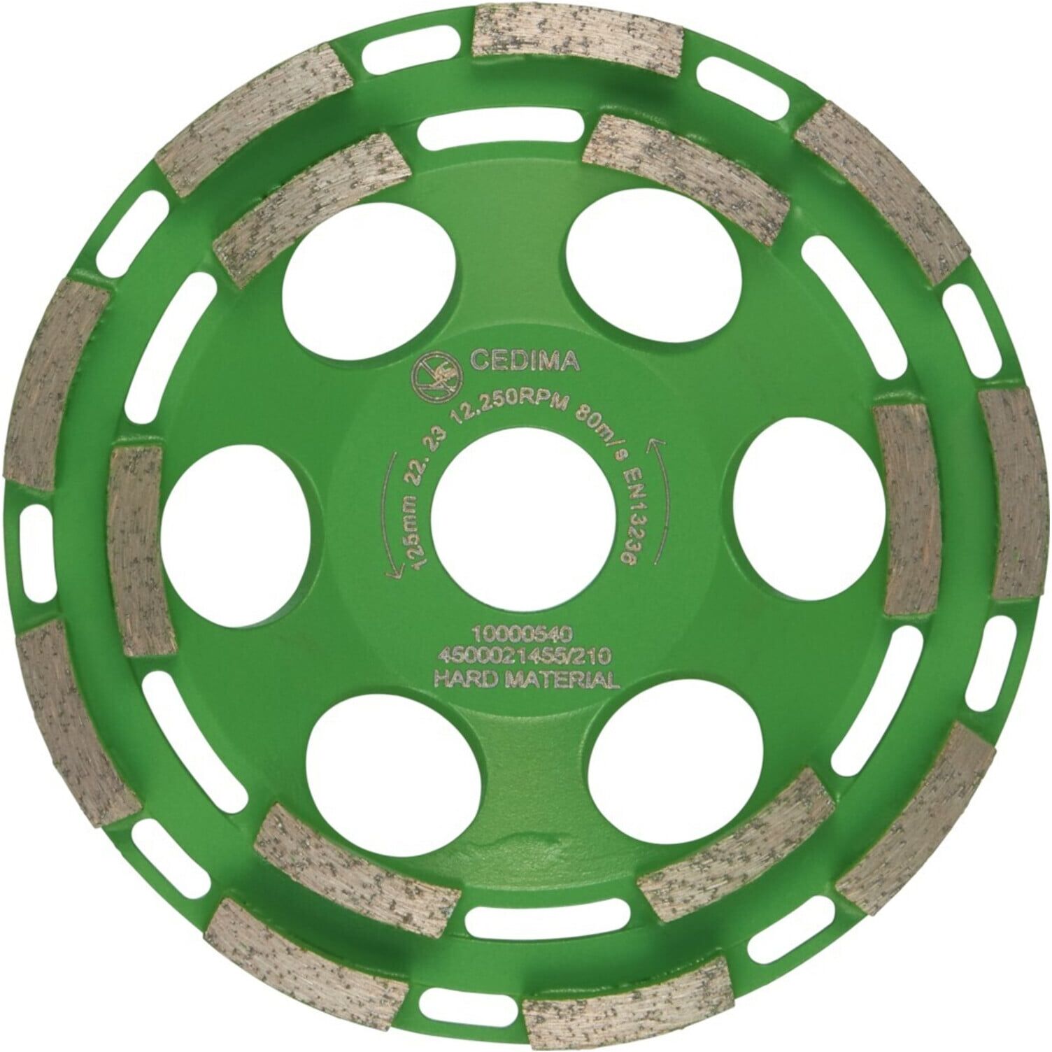 CEDIMA Diamant-Schleifteller EC 73 125mm, 30x7x6,5mm (10000962)
