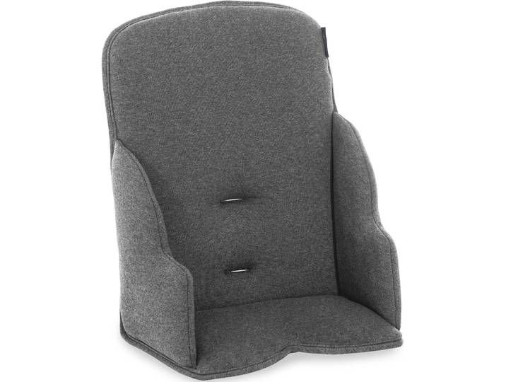 Sitzverkleinerer HAUCK Alpha Cosy Select, jersey charcoal , grau (jersey charcoal), B:30cm H:36cm T:15cm, Baumwolle, Kinder-Sitzauflagen, Sitzverkleinerer, für ALPHA+ Select Holzhochstuhl