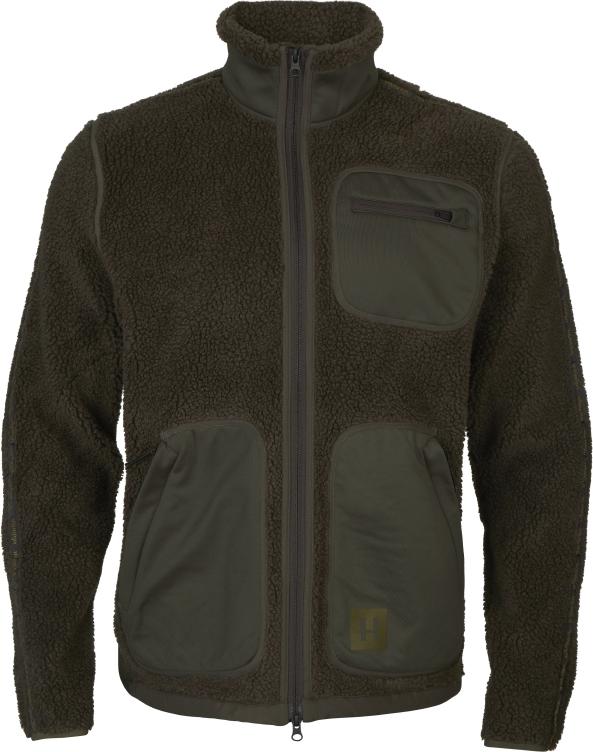 Härkila Herren Rurik Teddy Fleece Shadow grey/Willow green XL