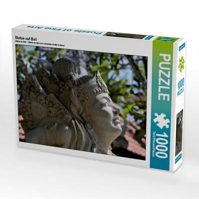 CALVENDO Puzzle Statue auf Bali | 1000 Teile Lege-Größe 64x48cm Foto-Puzzle für glückliche Stunden