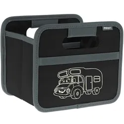 Meori Faltbox Mini Travel Trailer Schwarz 1,8 Liter