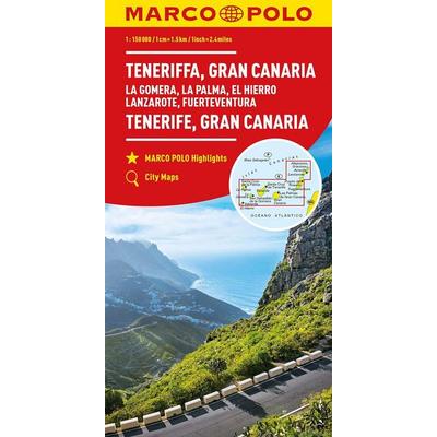 Isole canarie 1:150.000, Karte von , Marco Polo