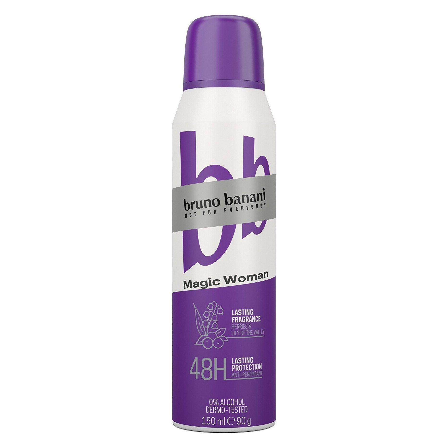Bruno Banani Woman Antiperspirant 150ml (Spray, 150 ml) (99350188326)