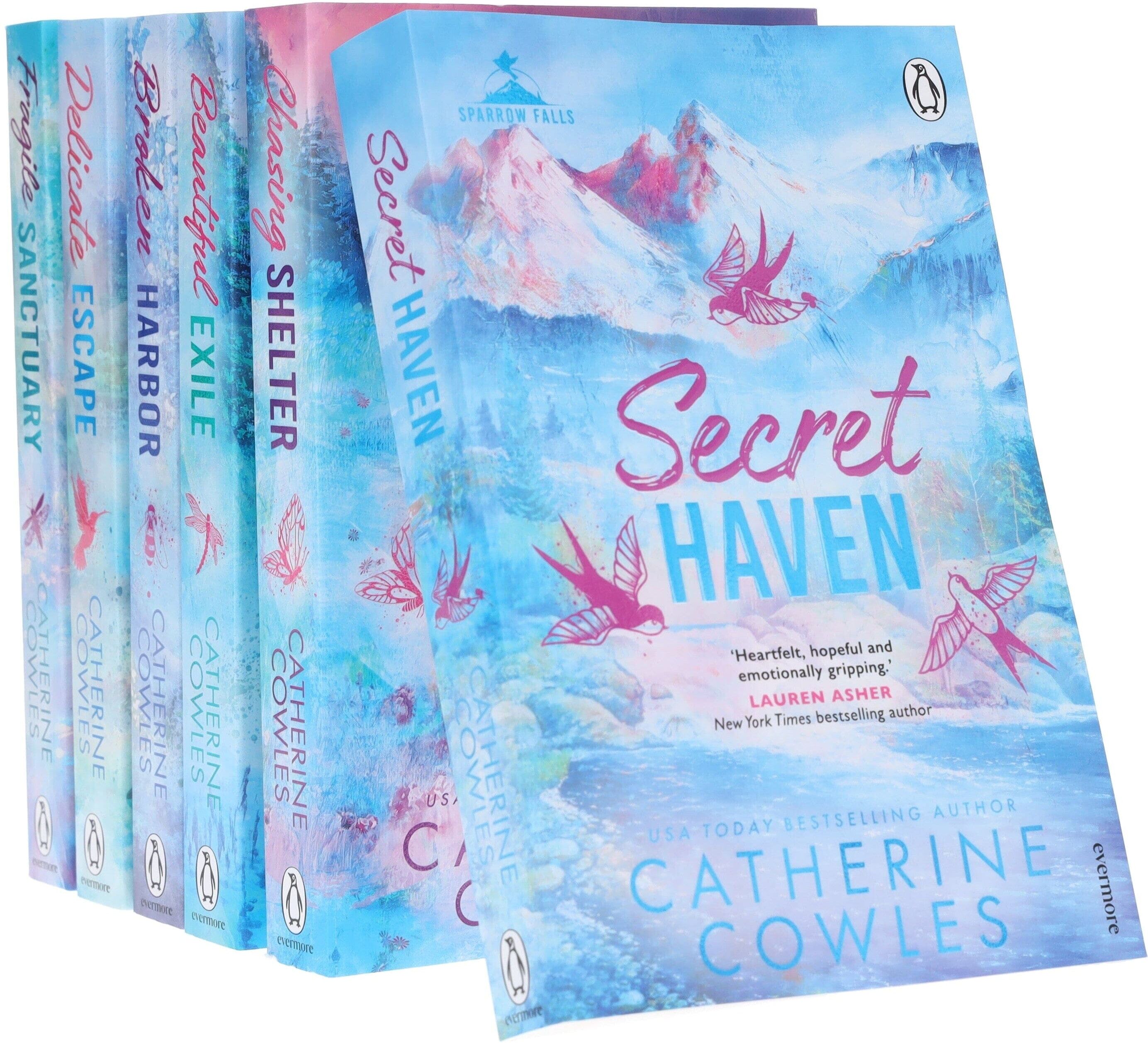 Sparrow Falls Series by Catherine Cowles 6 Books Collection Set - Fiction - Paperback Penguin Random House