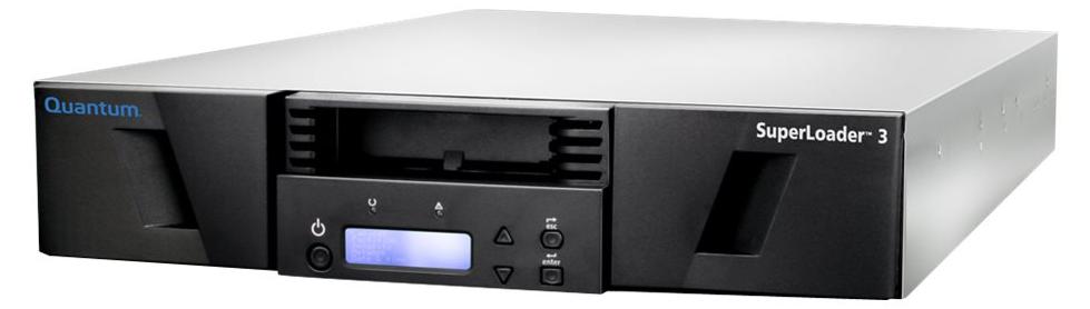 Quantum SuperLoader 3, Speicher-Autoloader & Bibliothek, Bandkartusche, Serial Attached SCSI (SAS), 2U, Serial Attached SCSI (SAS), LTO-9