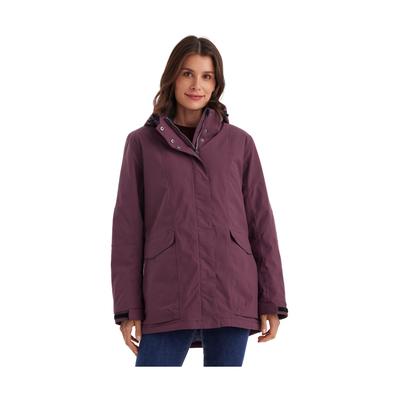 Funktionsjacke KILLTEC "Damen Jacke", Damen, Gr. 36, lila (pflaume), Obermaterial: 100% Polyester.Futter: 100% Polyester.Futter 2:/ Futter 3:/ Futter 4:.Füllung: 100% Polyester, Jacken Funktionsjacke, Wasserdichte, atmungsaktive Damenjacke mit...