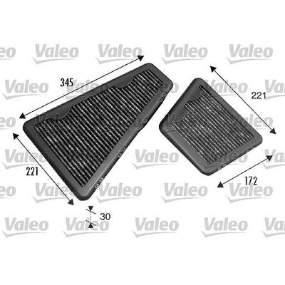 Valeo Filter, Innenraumluft [Hersteller-Nr. 698793] für VW, Bentley