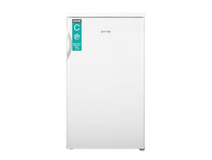 Gorenje RB49CPW Tischkühlschrank/Freistehend/Mit Gefrierfach/Energieeffizienzklasse C/ 37dB / 120 Liter/CrispZone/Eco-Modus/LED Beleuchtung/BxHxT: 56 × 84,5 × 59,8 cm/Weiß