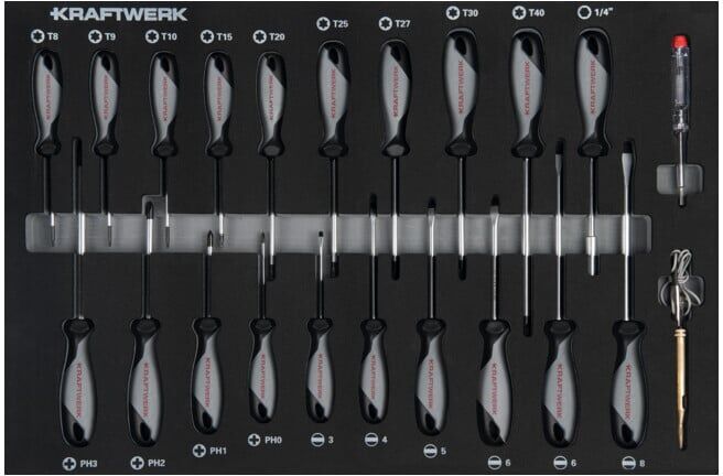 Kraftwerk jeu de tournevis 22 pièces (105.102.013)