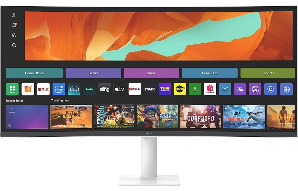 LG 34U601SA-W, 86,4 cm (34"), 3440 x 1440 Pixel, Dual WQHD, LCD, 5 ms, Weiß