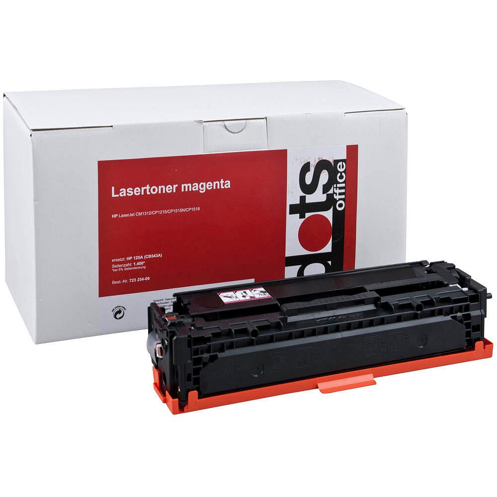 dots Toner kompatibel zu HP 125A (CB543A) magenta 1216,0006-DOTS