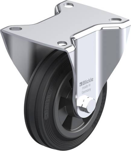 Blickle 328336 B-VPP 100R Bockrolle Rad-Durchmesser: 100mm Tragfähigkeit (max.): 70kg 1St.
