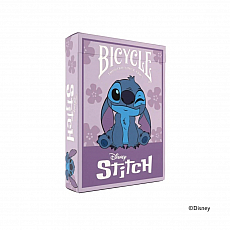 ASS Spielkartenfabrik Bicycle - Disney Stitch - Purple 306062