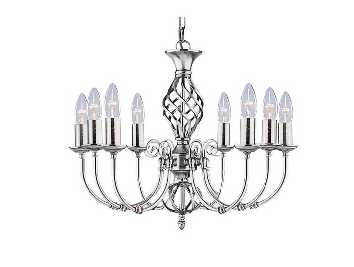 Hängeleuchte Zanzibar, Silberfarben, Metall, 62x44x62 cm, höhenverstellbar, Lampen & Leuchten, Innenbeleuchtung, Hängeleuchten, Pendelleuchten