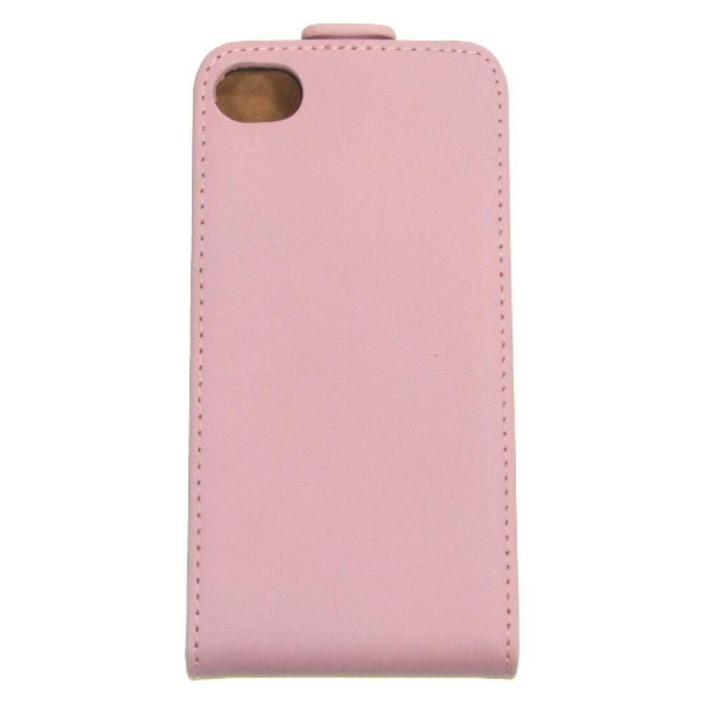 OEM Slim Leder Flip Case Blister für iPhone 4/4s rosa (Apple iPhone 4, Apple iPhone 4s) (25440937)