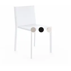 Vondom »QUARTZ« Outdoor Stuhl Lackiert Hochglanz / Black