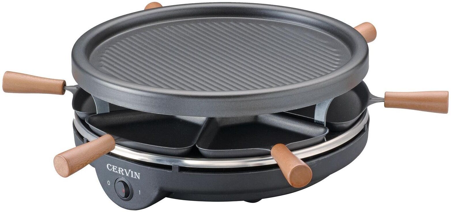 TTM Raclette "Cervin 6 Personen", grau, Raclettes, Raclette grau Einheitsgröße