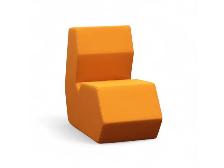 Lounge Sessel Mdd Shape Orange, Neu