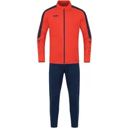 Jako Trainingsanzug Polyester Power - flame/marine - 40