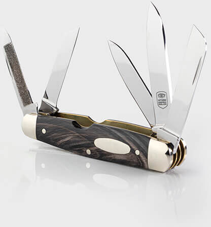 Taylor s Eye Witness 5 Blade Buffalo Horn Multi Knife