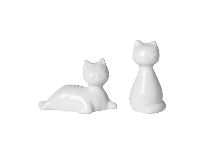 Pluto Design Salière & poivrier Chat Blanc
