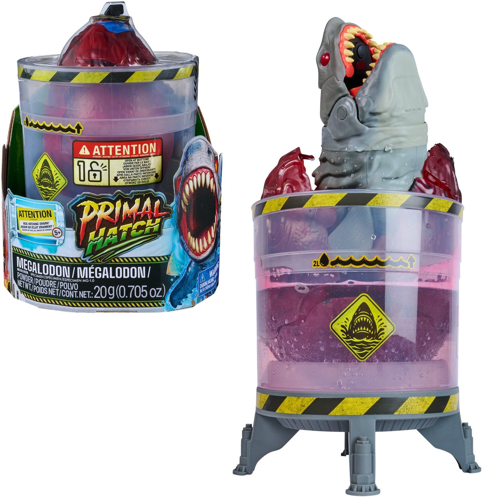 Animale Interattivo Spin Master 6076677 PRIMAL HATCH Uovo di squalo Me