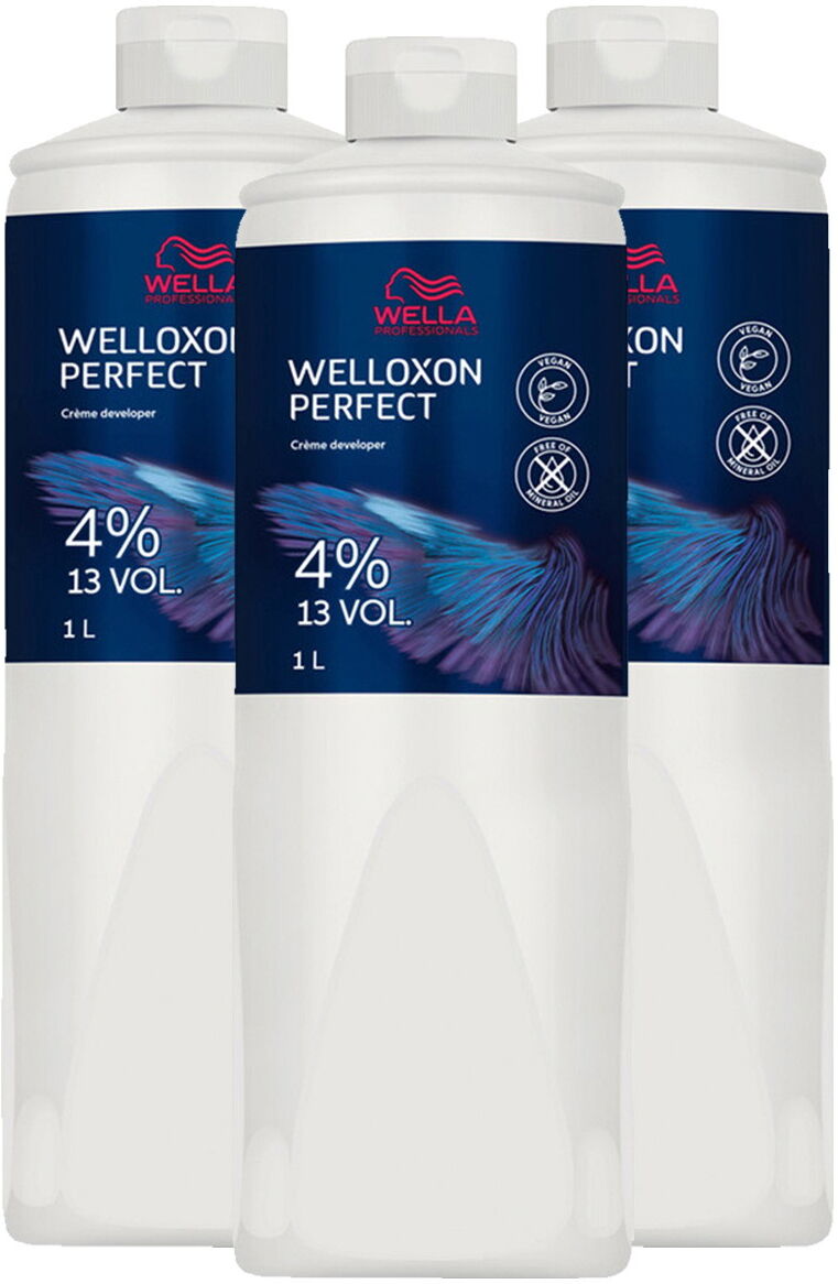 3000ml Wella Professionals Welloxon Perfect Creme Developer Set 4 % - 13 Vol. (3 x 1000ml)