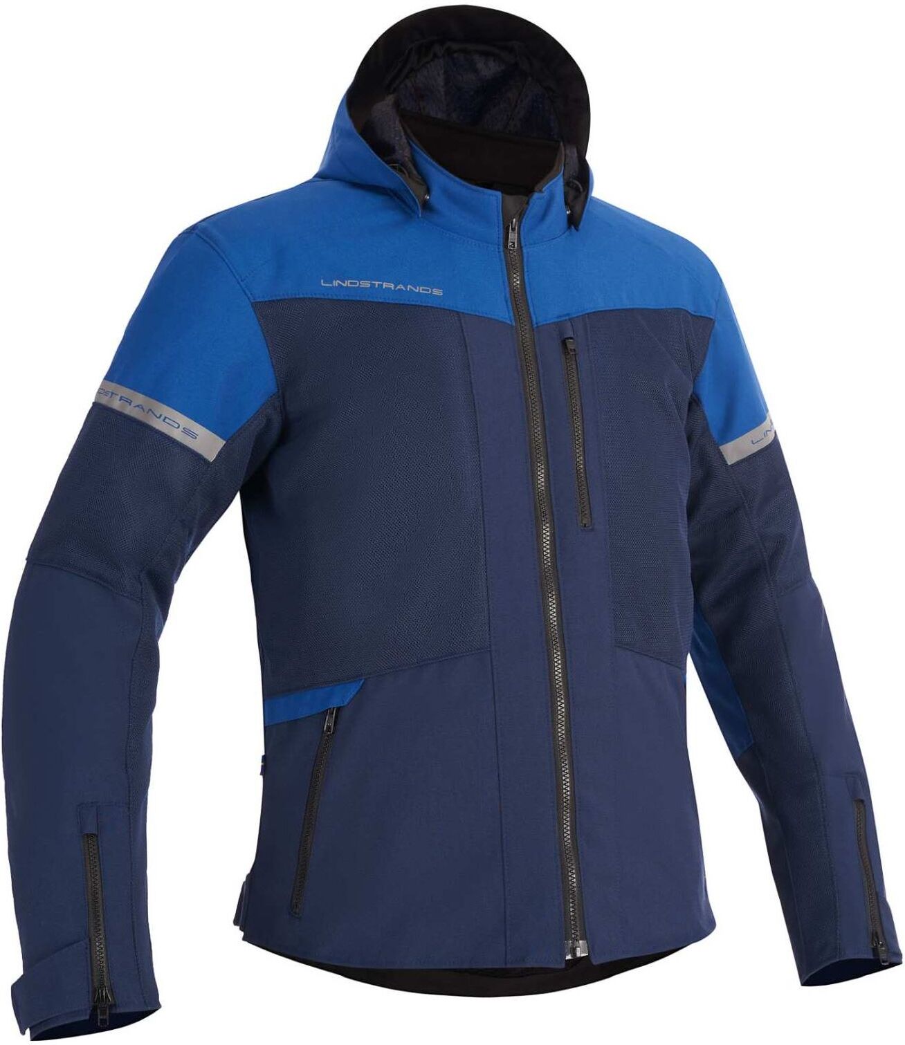 Lindstrands Rexbo V2 Motorradjacke navy blau Gr. 52