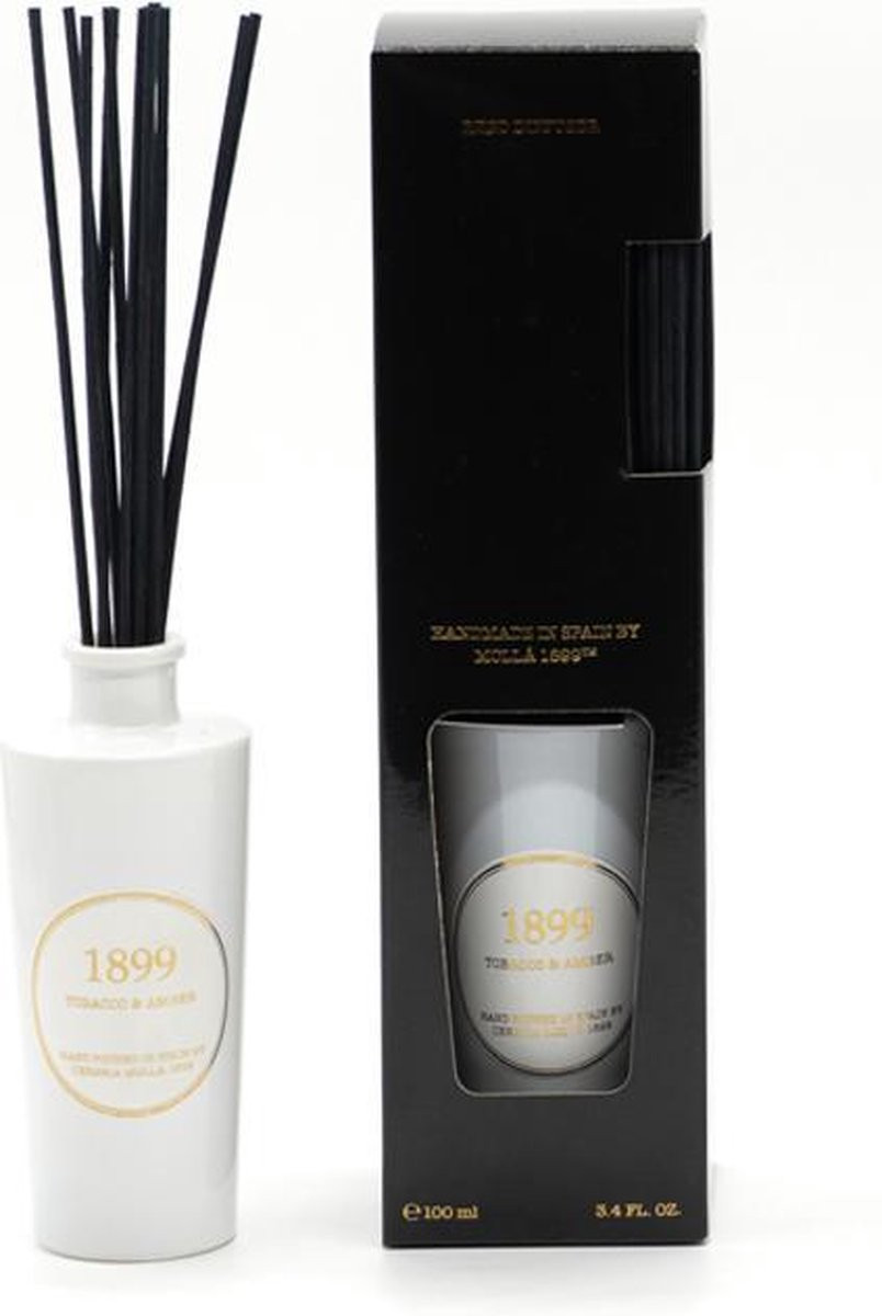 Cereria Mollà 1899 Mikado Geurstokjes Gold Edition Tobacco & Amber 100ml