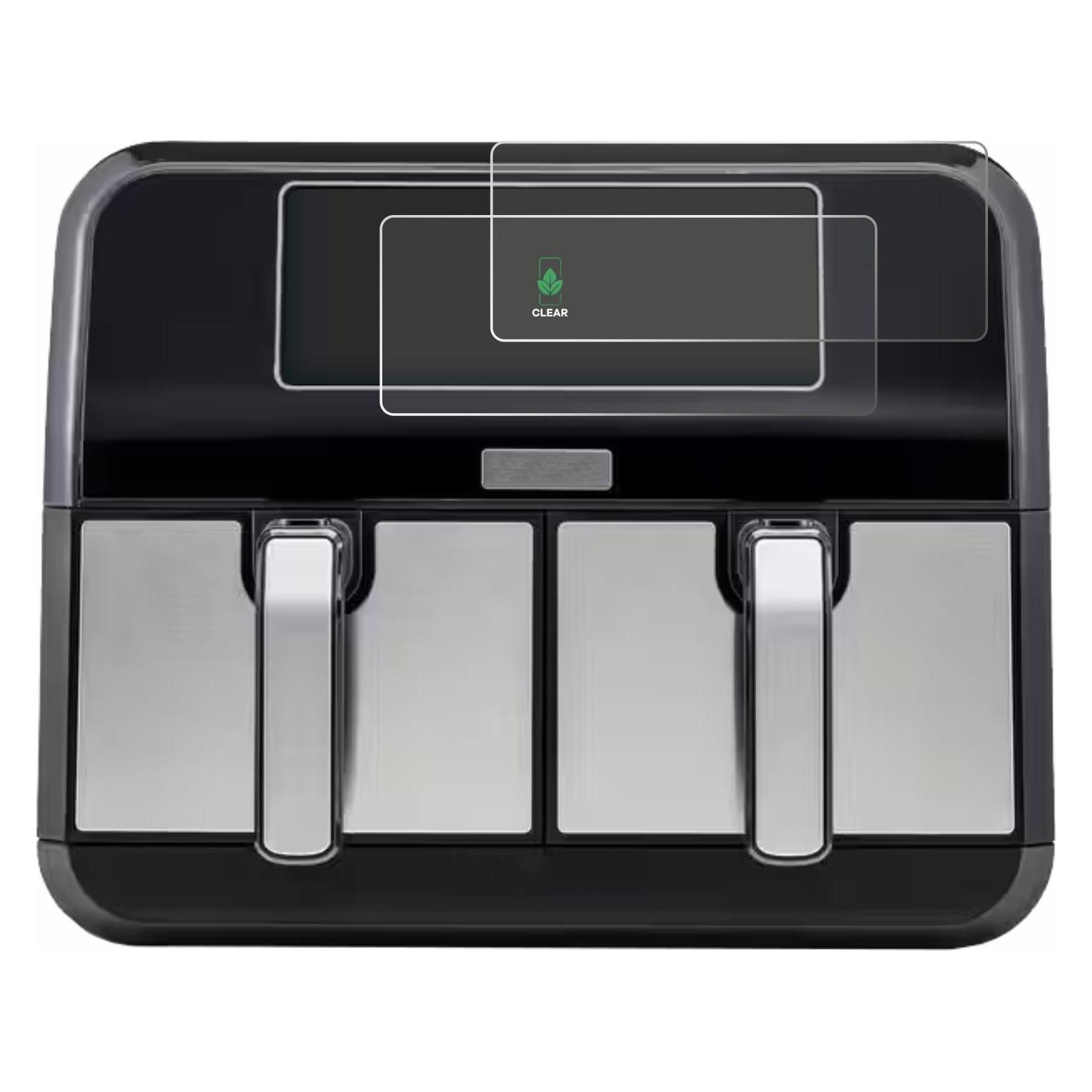 ScreenLeaf Schutzfolie für Kenwood kHealthy Fry Twin Airfryer Displayschutz Display Schutz Folie Klar (6161560)