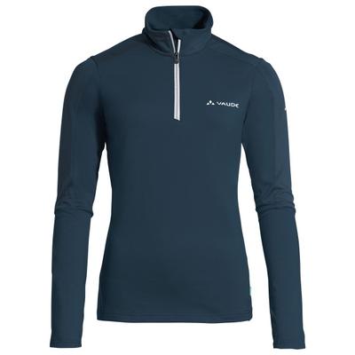 Vaude - Women's Livigno Halfzip II - Fleecepullover Gr 46 blau
