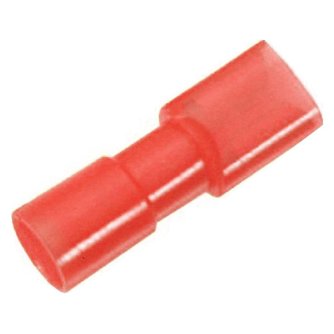 Lapp Kabel Flachsteckhülse Steckbreite: 4.8 mm Steckdicke: 0.5 mm 180 ° Vollisoliert Rot 61794953 100 St. (61794953)