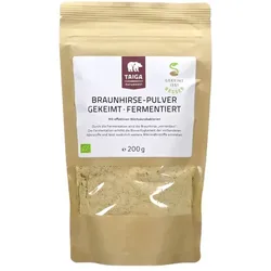 TAIGA Braunhirsepulver gekeimt, fermentiert bio