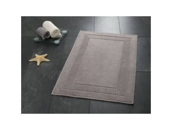 GÖZZE Tapis de bain, 50 x 70 cm (Argenté)