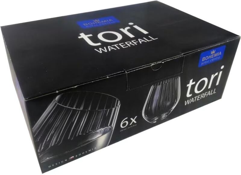 Set De Copas Bohemia Tori De Cristal Transparente Talla Única Unisex