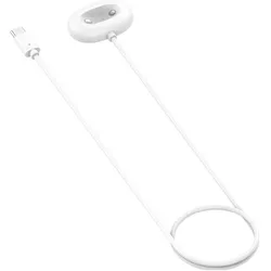 PowerGuard Magnetic Charge Google Pixel Watch 4 USB-C Ladekabel, Smartwatch Zubehör, Weiss