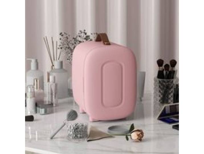 Mini réfrigérateur 4L Beauty Fridge pour produits cosmétiques - 20 3x26 3x28 cm - Rose