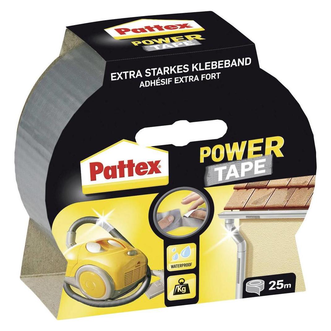Pattex Gewebeklebeband Power Tape Sil (50 mm) (PT2DS)