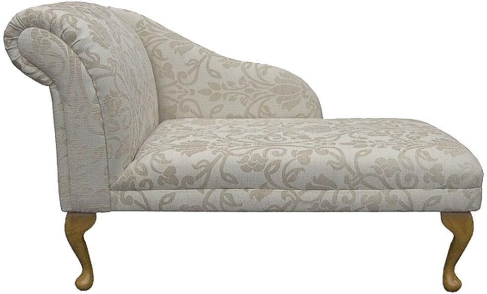 Beaumont Upholstered Chaise Lounge Beige 73.66cm H X 54.61cm W X 114.3cm L