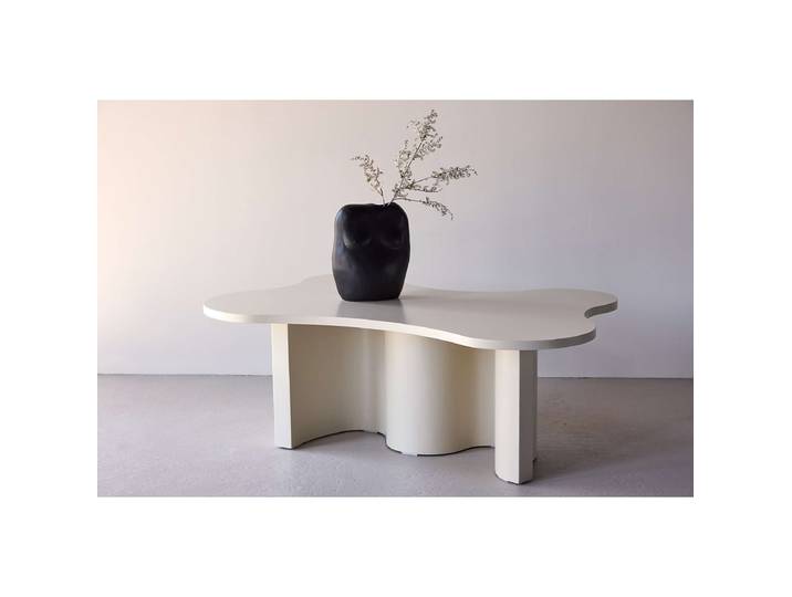 Table basse Flow 120 x 45 x 80cm Beige