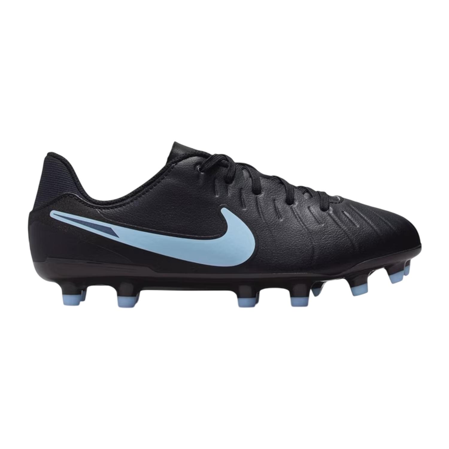 Nike - "Tiempo Legend 10" Fußballschuhe mit festem Boden für Kinder (Schwarz)