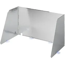 ProPlus 370340V03 Faltbarer Windschutz für Campingkocher, Brenner 37-70 cm