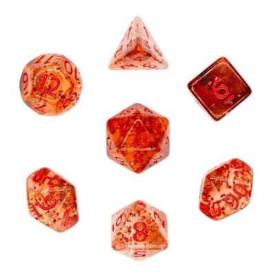 Pegasus DIC17973 - Würfelset Confetti: Red Sulfer (7)