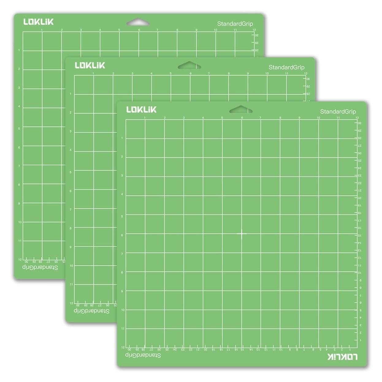 Set van 3 groene snijmatten voor creatieve projecten