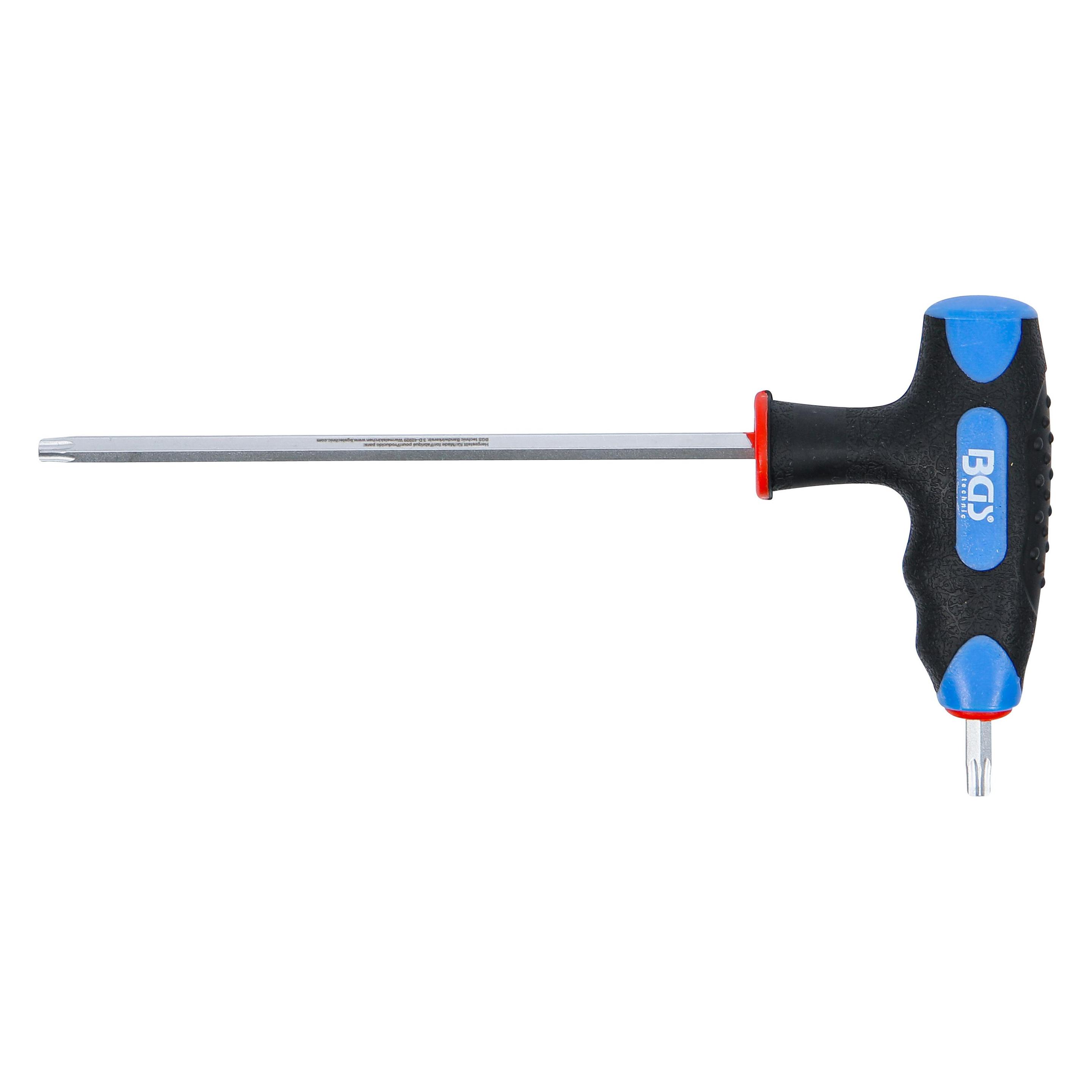 BGS Schraubendreher mit T-Griff und seitlicher Klinge T-Profil (für Torx) T27 (T-profil) (4010-14)