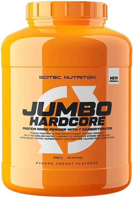 Scitec Jumbo Hardcore 3060g Iogurte-Banana