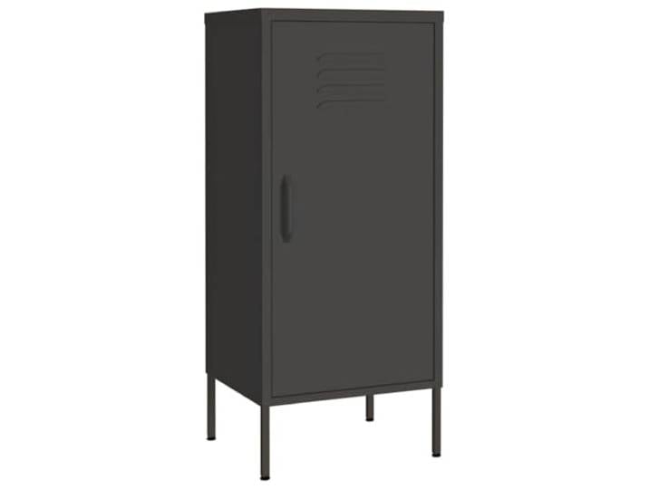 YUTAASU Stahl Lagerschrank Anthrazit 42,5x35x101,5 cm