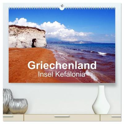 Griechenland - Insel Kefalonia (hochwertiger Premium Wandkalender 2027 DIN A2 quer), Kunstdruck in Hochglanz