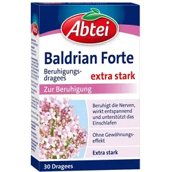 ABTEI Baldrian forte überzogene Tabletten 30 St